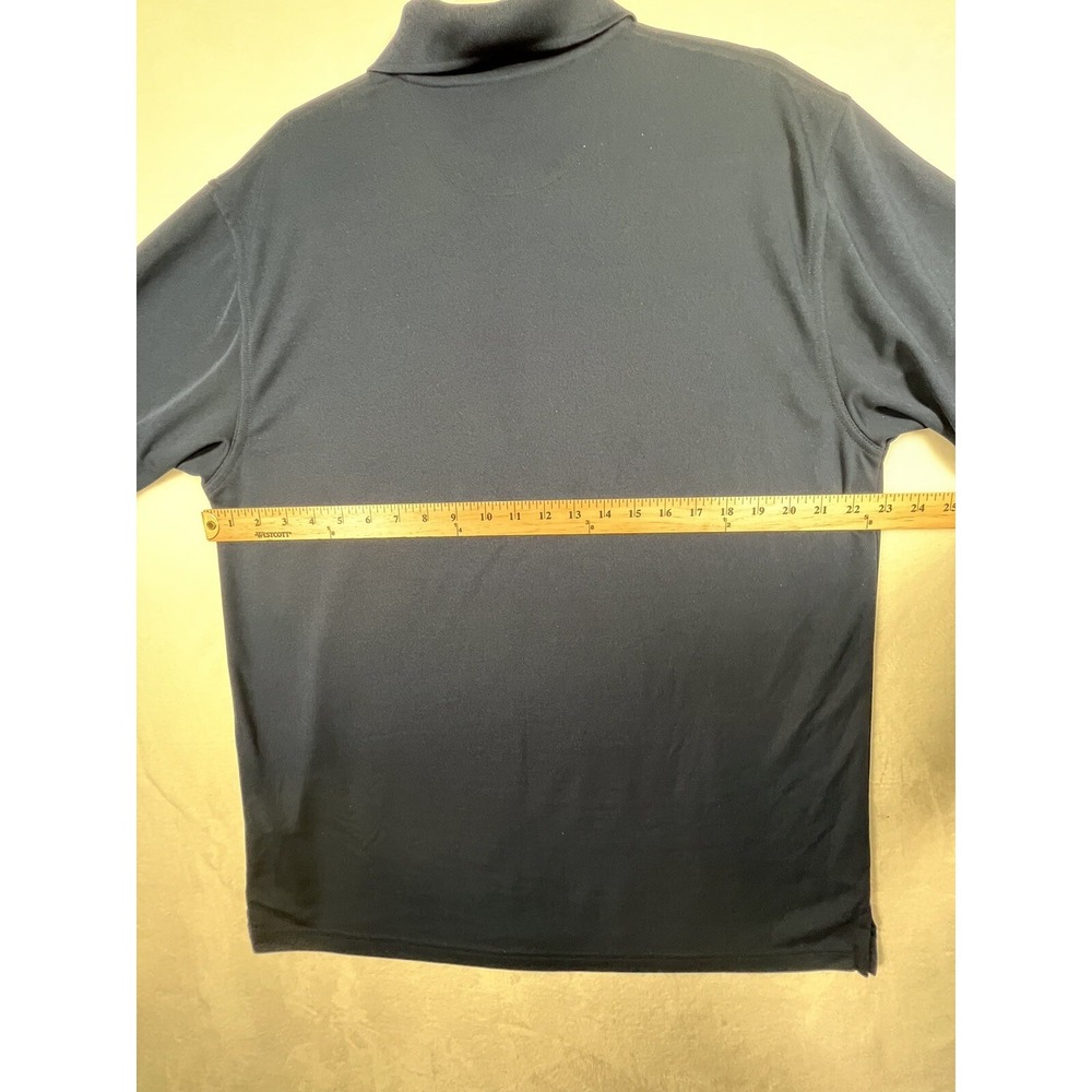 Syracuse Polo Shirt Mens‎ L Blue Ultraclub Performance Plain Logo  Embroidered - Picture 6 of 9